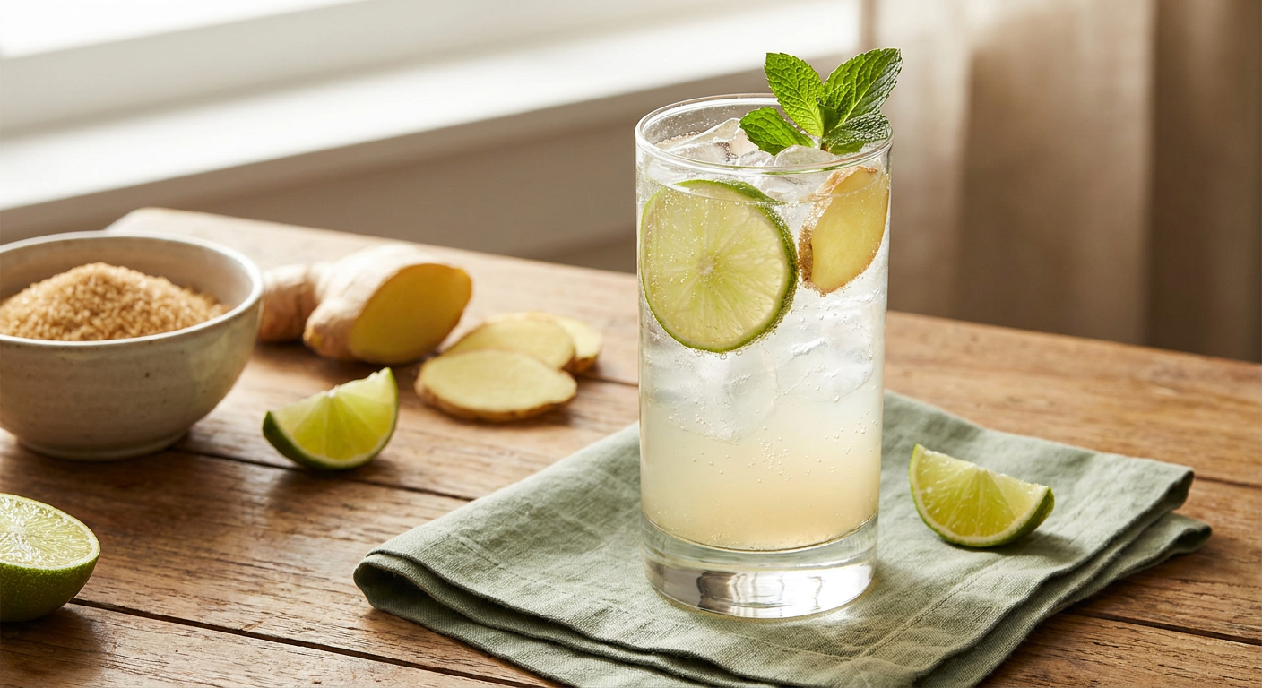 A sharp, refreshing fizz with real depth and no alcohol.