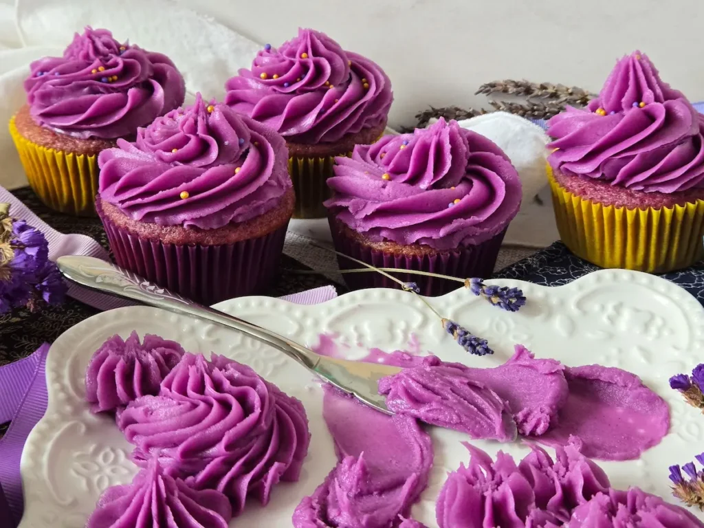 Purple Cupcakes
